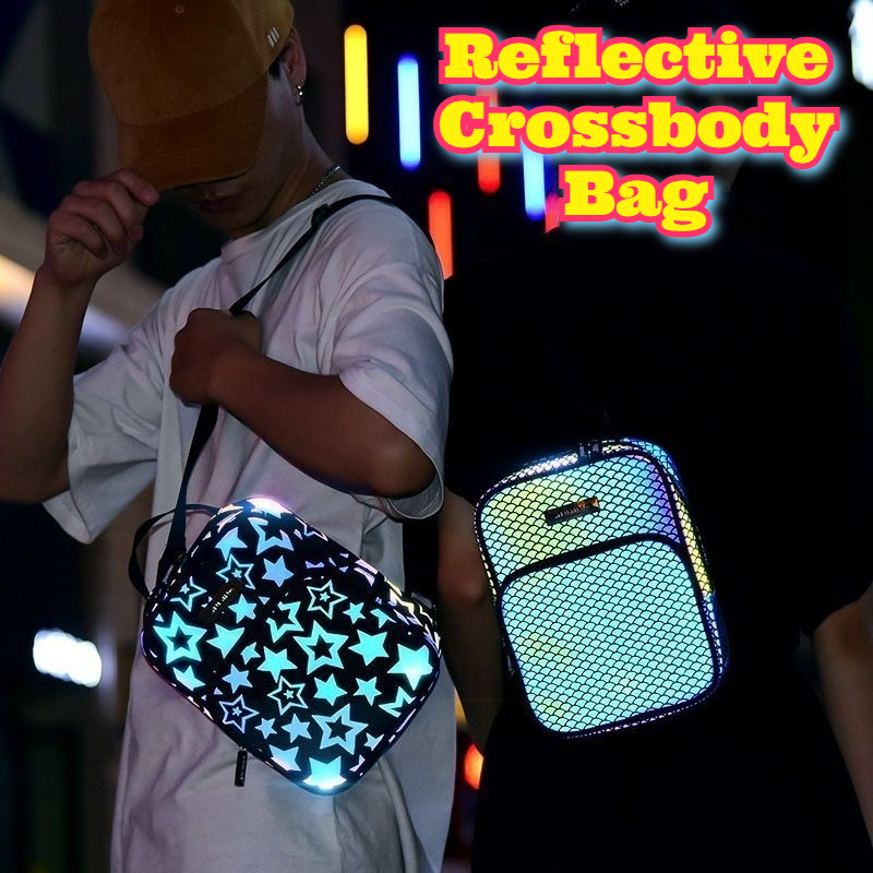 Reflective Crossbody Bag Multi - Cycling Commuter Backpack recensione e prezzo