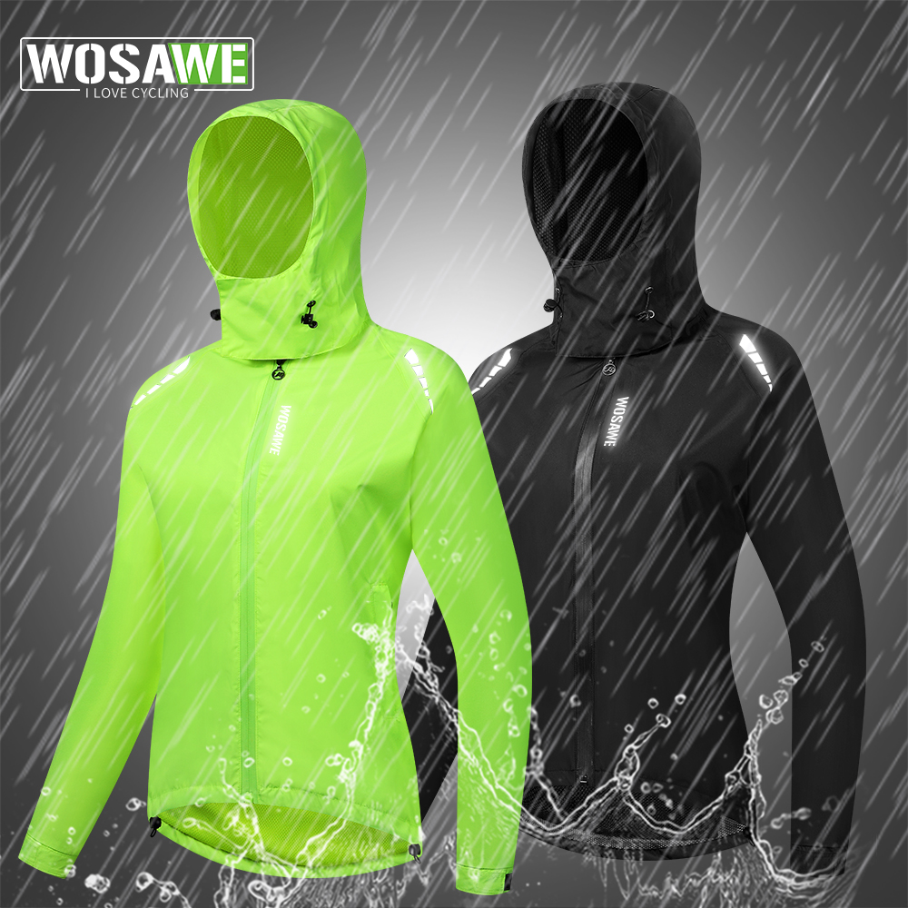 WOSAWE Cycling Raincoat Women  - Cycling Rain Jacket Commute recensione e prezzo