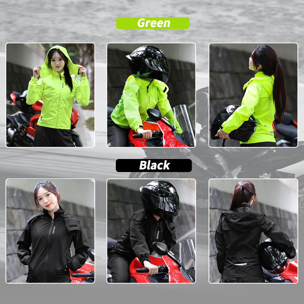WOSAWE Cycling Raincoat Women  - Cycling Rain Jacket Commute recensione e prezzo