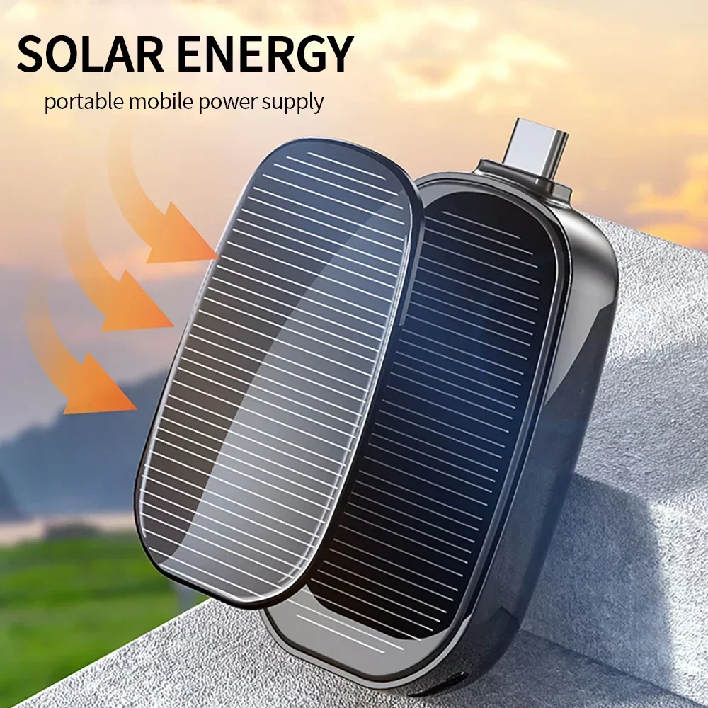 1200mAh Solar Mini Power Bank  - Usb Charger Dynamo recensione e prezzo