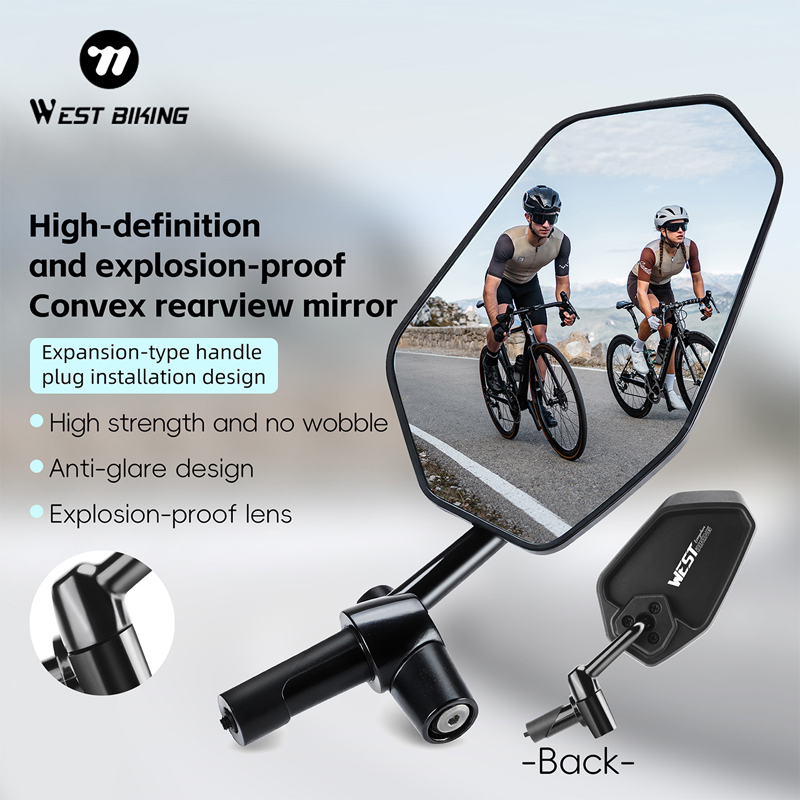 WEST BIKING HD Anti-glare Conv - Mirror Handlebar Convex recensione e prezzo