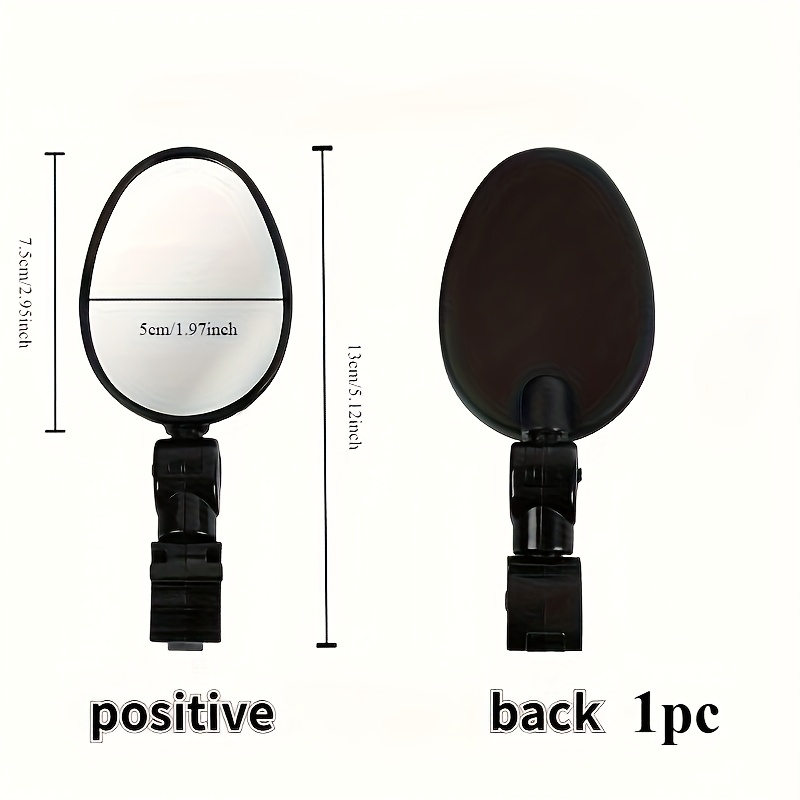 1/2PCS  Bike Mirrors, Acrylic  - Mirror Handlebar Convex recensione e prezzo