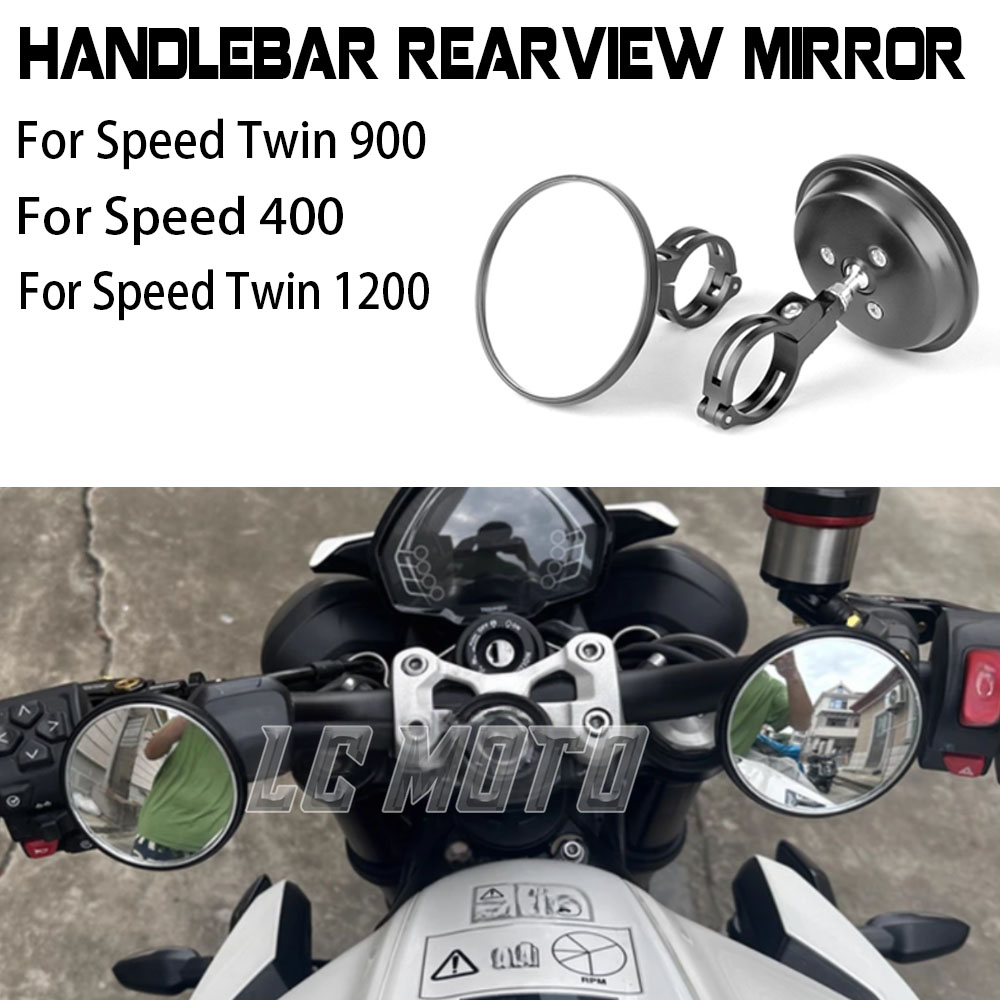 For Speed Twin 900 1200 Speed  - Mirror Handlebar Convex recensione e prezzo