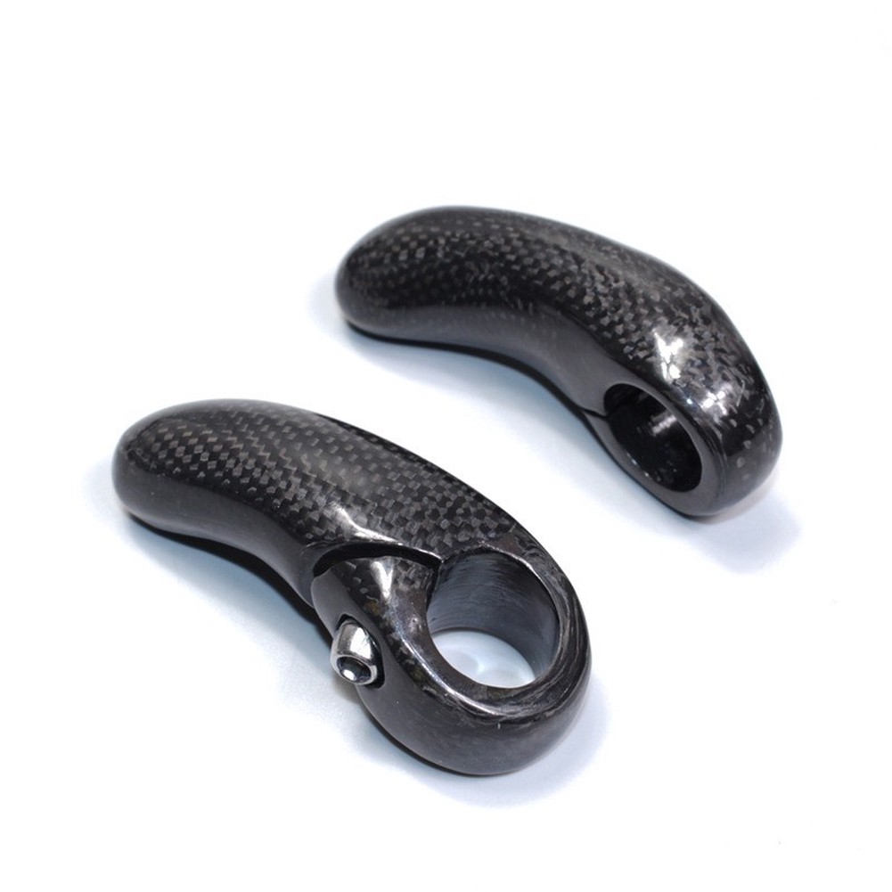 90mm 3K Carbon Fiber Bar Ends  - Commuting On Road Bike recensione e prezzo