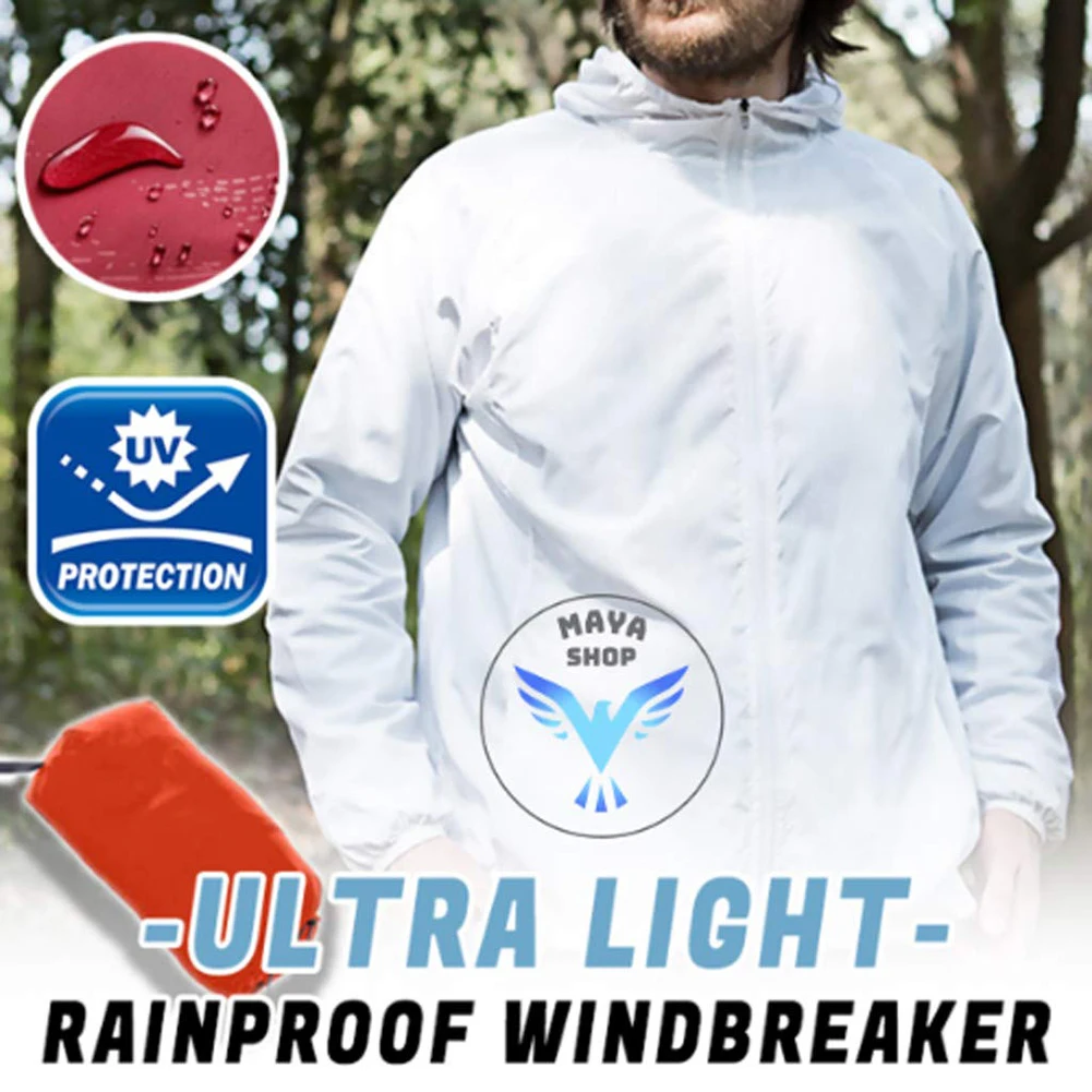 Outdoor Sports Waterproof Wind - Cycling Rain Jacket Commute recensione e prezzo