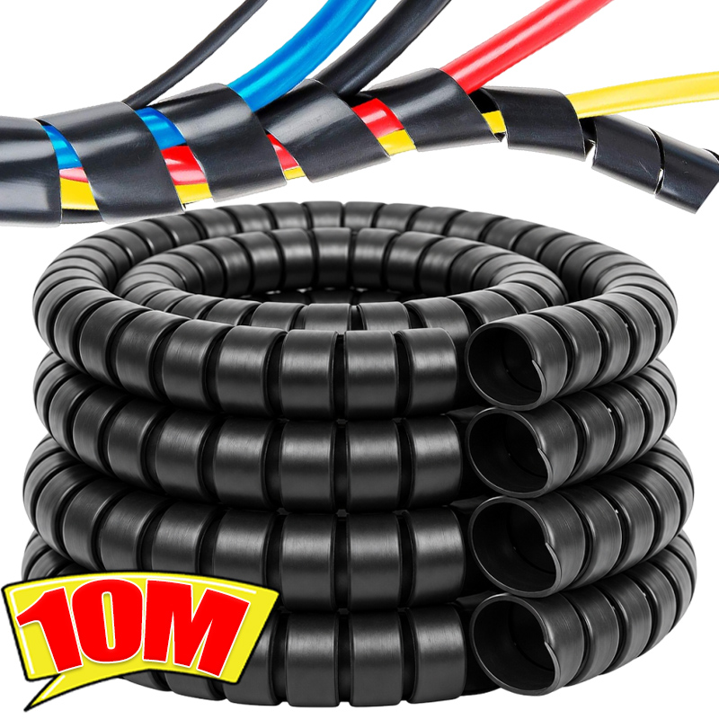 Spiral Cable Wire Wrap Cable W - Cable Lock Flexible recensione e prezzo