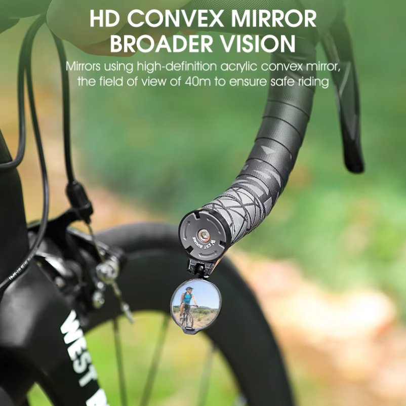 WEST BIKING Bike Rearview Mirr - Mirror Handlebar Convex recensione e prezzo