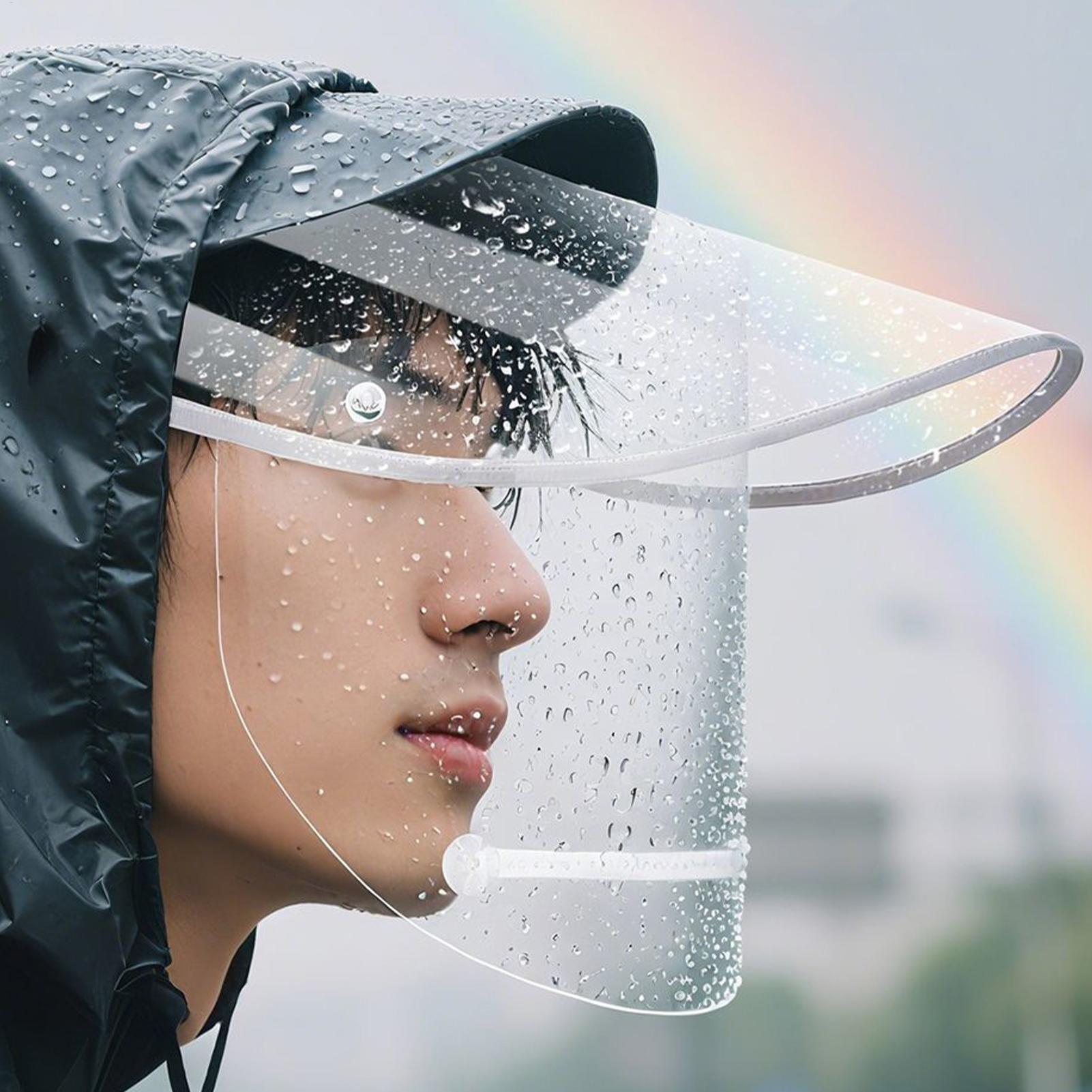 Rainproof Face Shield Clear Wi - Cycling Commute In Rain recensione e prezzo