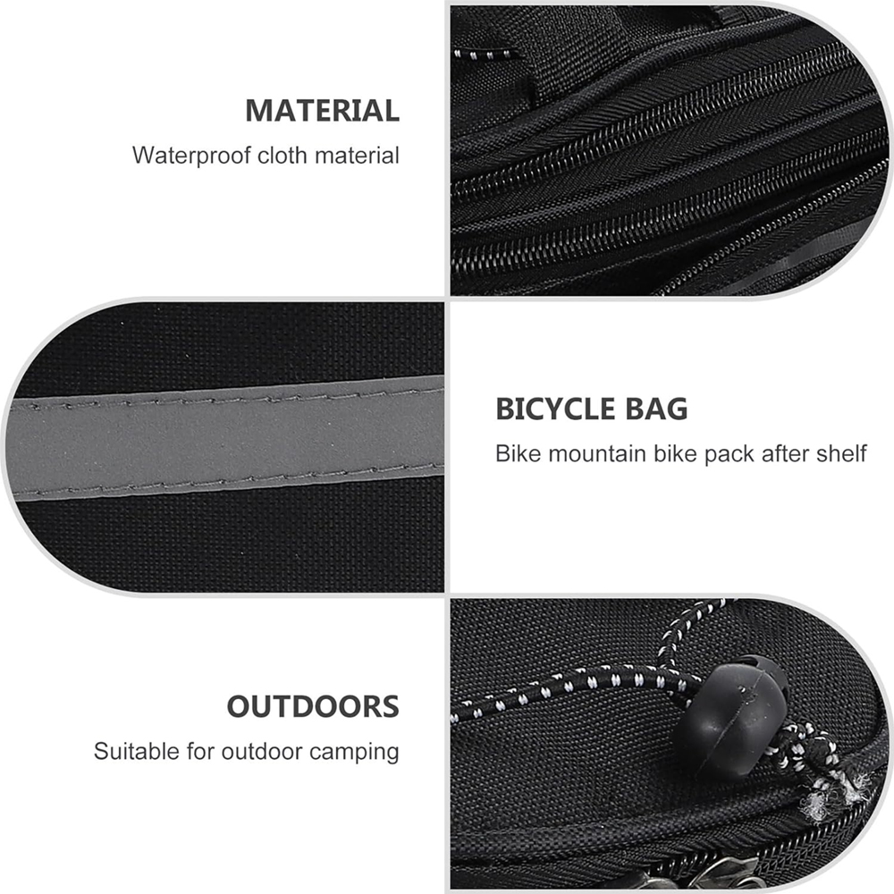 1pcs Bicycle Trunk Bag Bike Re - Cycling Commute In Rain recensione e prezzo