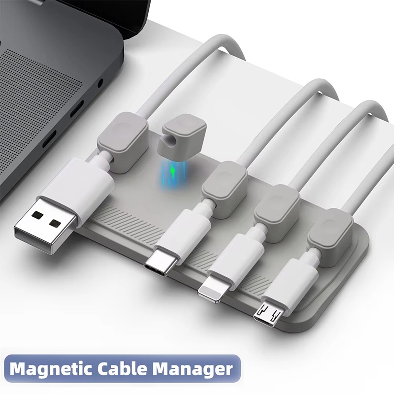 Self-adhesive Silicone Magneti - Cable Lock Flexible recensione e prezzo