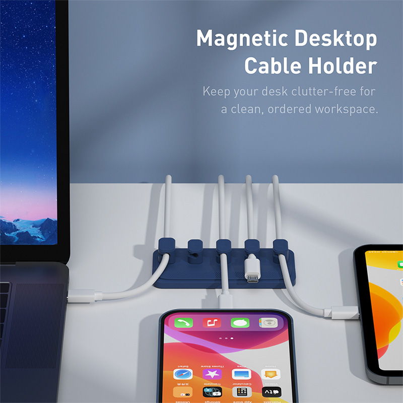 Self-adhesive Silicone Magneti - Cable Lock Flexible recensione e prezzo