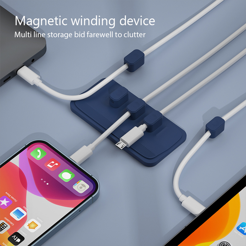 Self-adhesive Silicone Magneti - Cable Lock Flexible recensione e prezzo