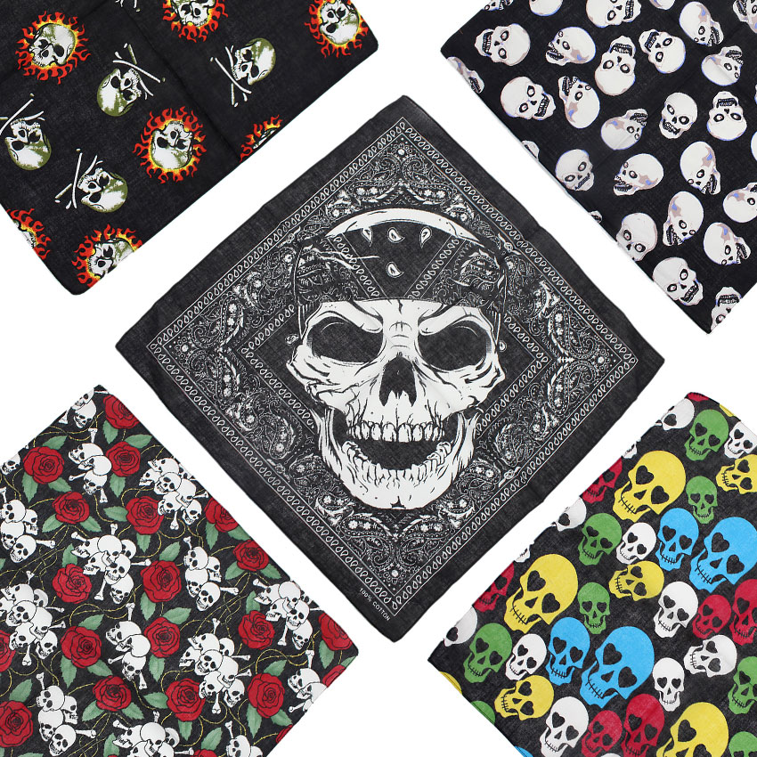 Skull Bandana Square Scarf 100 - Cycling Zones recensione e prezzo