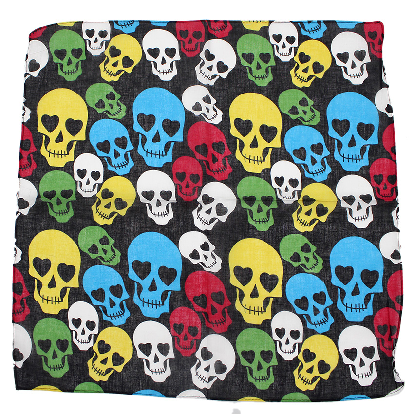 Skull Bandana Square Scarf 100 - Cycling Zones recensione e prezzo