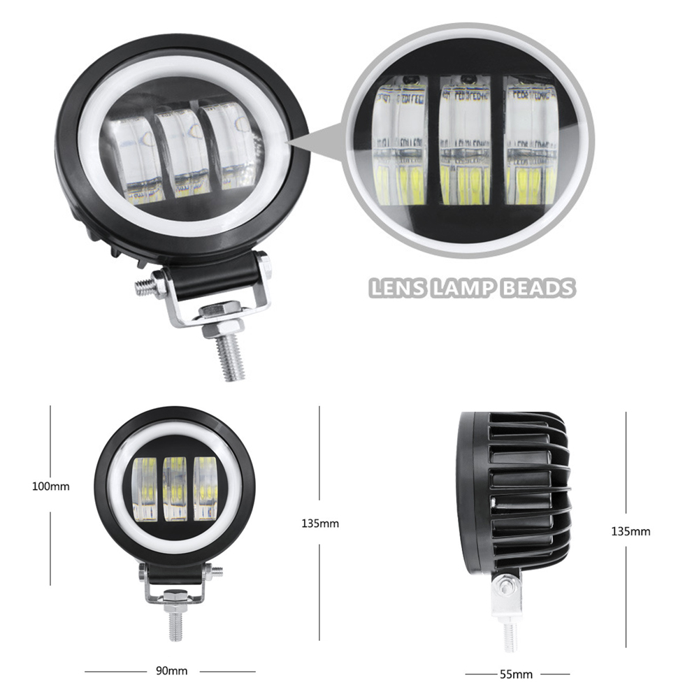 5 Inch Motorcycle Spotlight LE - Cycling Zones recensione e prezzo