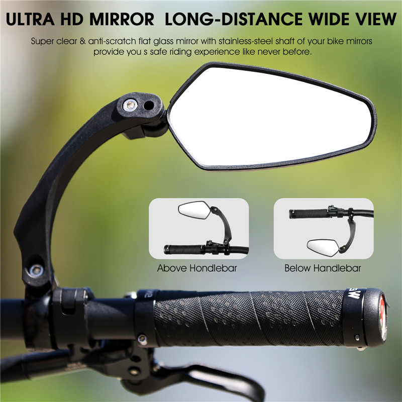 WEST BIKING Bicycle Rear View  - Cycling Zones recensione e prezzo