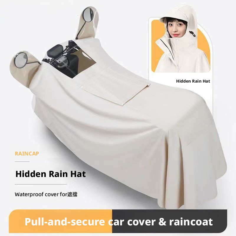 SEAMETAL Motorcycle Raincoat E - Cycling Rain Jacket Commute recensione e prezzo
