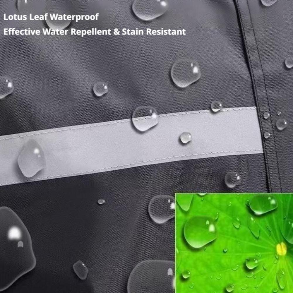 Waterproof Hooded Rain Poncho, - Cycling Commute In Rain recensione e prezzo