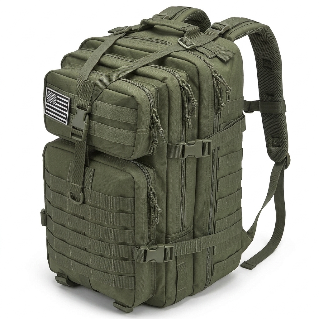 Men 45L Tactical Backpack Moll - Cycling Commuter Backpack Laptop recensione e prezzo