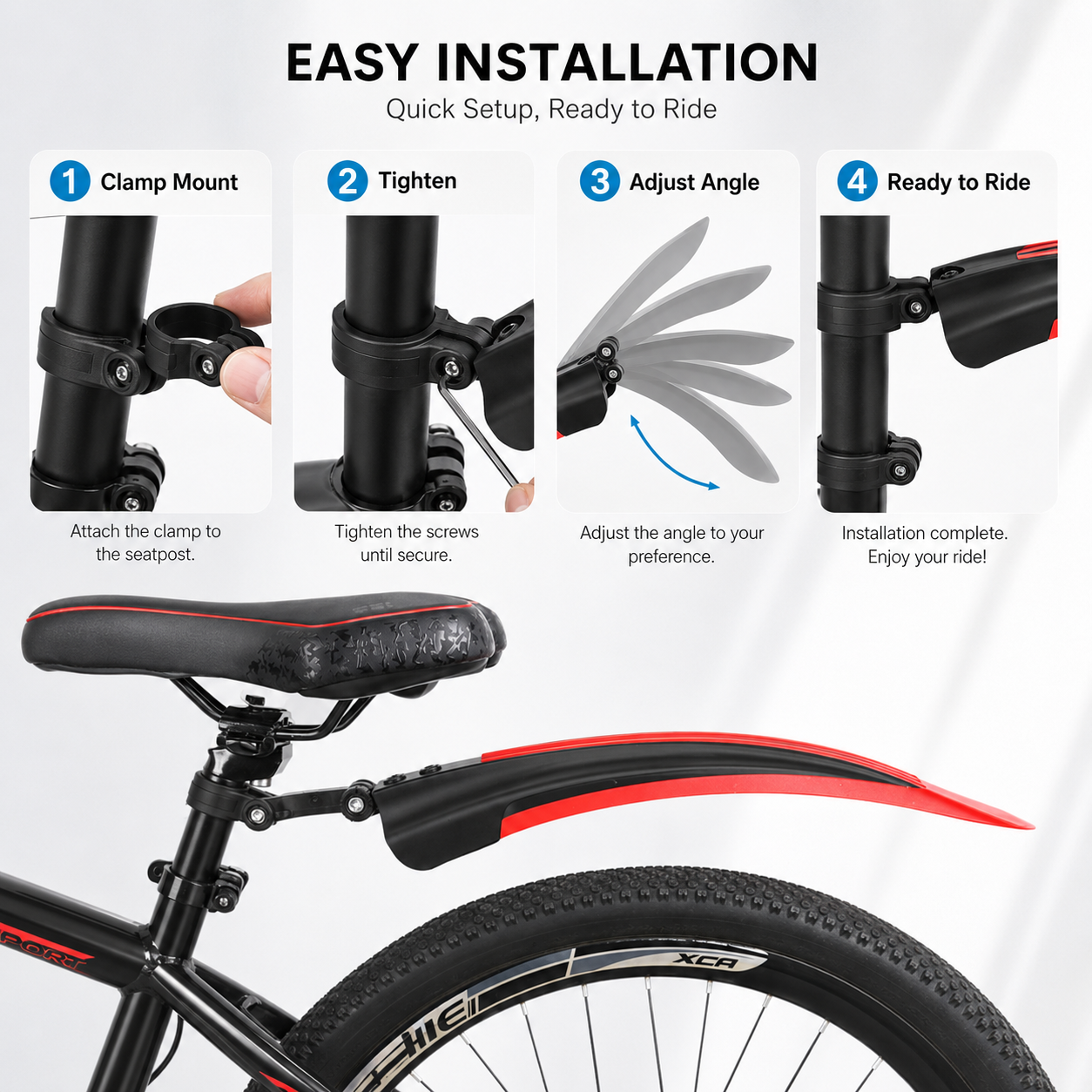 PINMOAP Mtb Road Bike Fender B - Cycling Commute In Rain recensione e prezzo