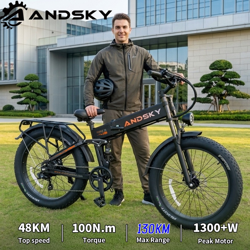 ANDSKY Forge 26 Full-Suspensio - Commuting On Mountain Bike recensione e prezzo
