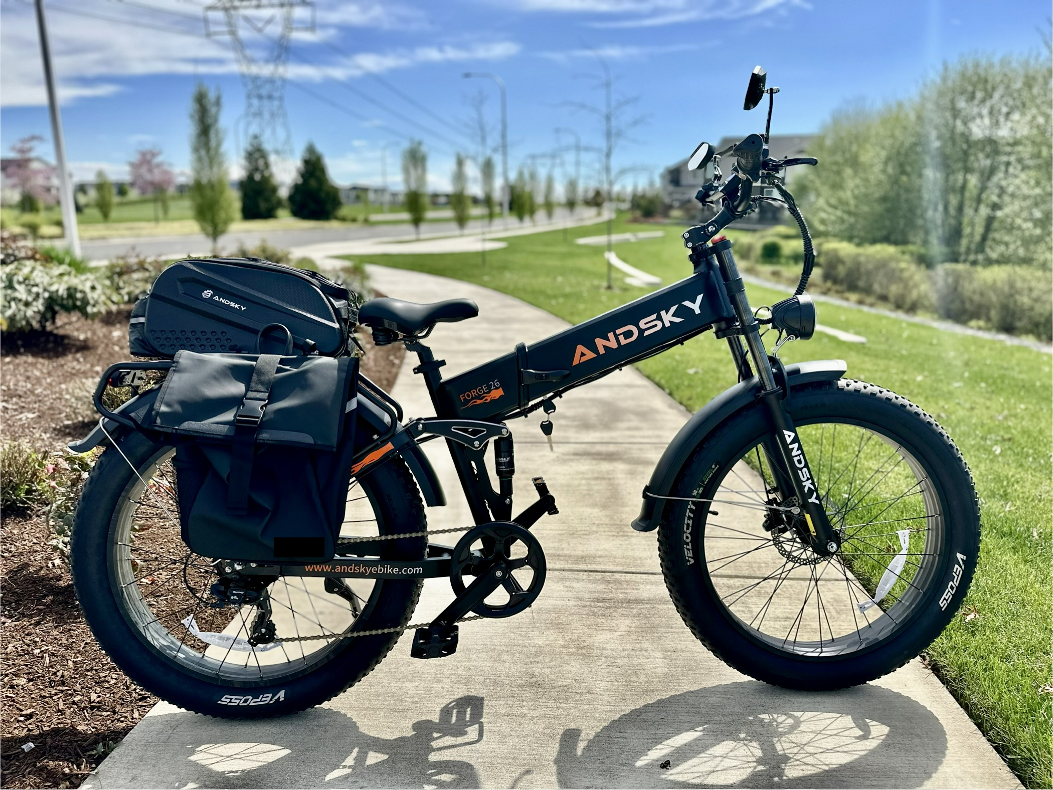 ANDSKY Forge 26 Full-Suspensio - Commuting On Mountain Bike recensione e prezzo