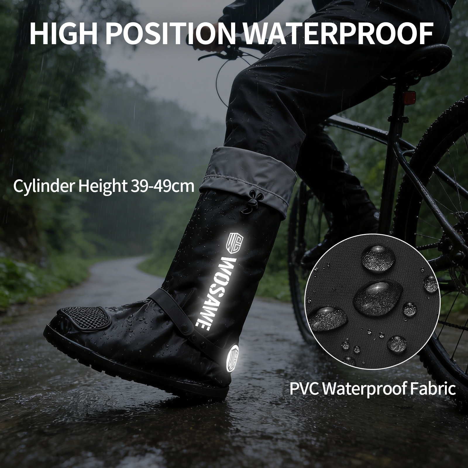 WOSAWE WOSAWE Waterproof Rain  - Cycling Commute Shoes recensione e prezzo