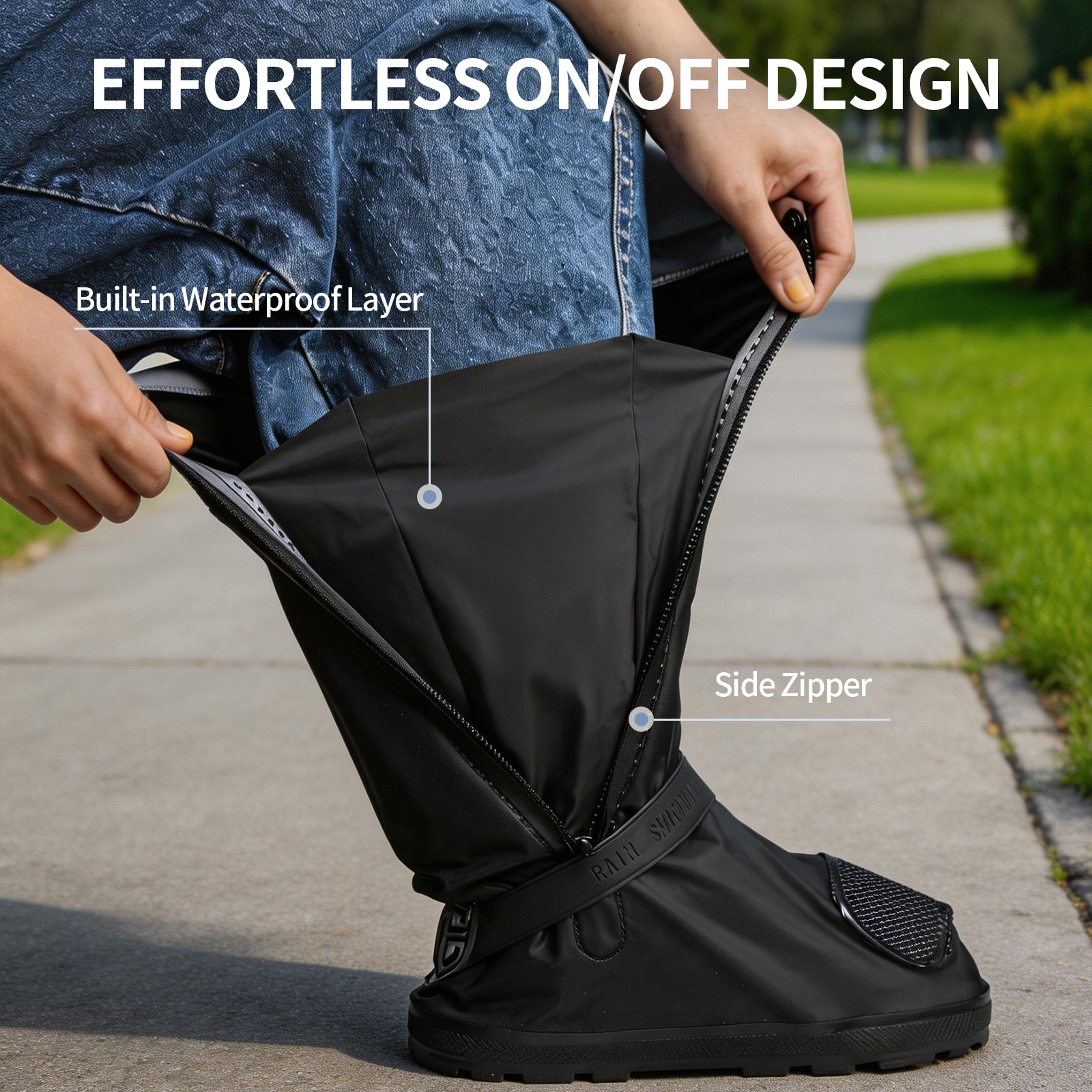 WOSAWE WOSAWE Waterproof Rain  - Cycling Commute Shoes recensione e prezzo