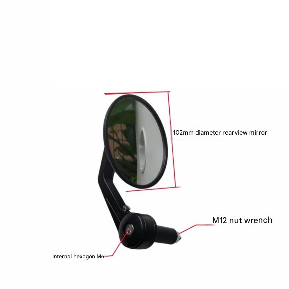 Benda Grey Stone ROCK 300 rear - Mirror Handlebar Convex recensione e prezzo