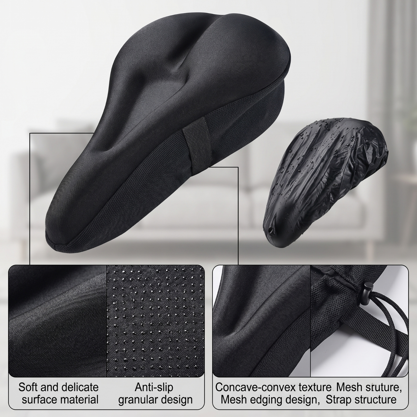 Cycle Seat Cushion Compatible  - Cycling Commute In Rain recensione e prezzo