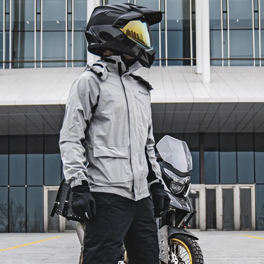 Motorcycle Raincoat Men Women  - Cycling Rain Jacket Commute recensione e prezzo