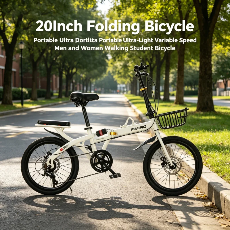 20-inch Ultra-Light Folding Bi - Commuter Biking recensione e prezzo