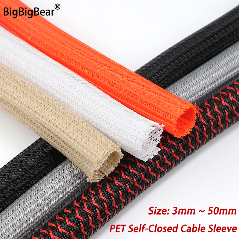 3/5/10m PET Cable Sleeve Self- - Cable Lock Flexible recensione e prezzo