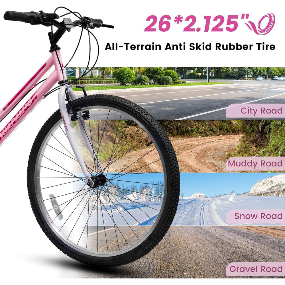 21-Speed 24/26 Inch Women's Mo - Cycling For Commute recensione e prezzo