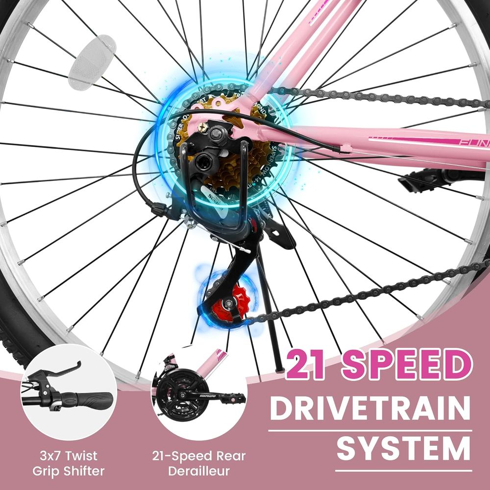 21-Speed 24/26 Inch Women's Mo - Cycling For Commute recensione e prezzo