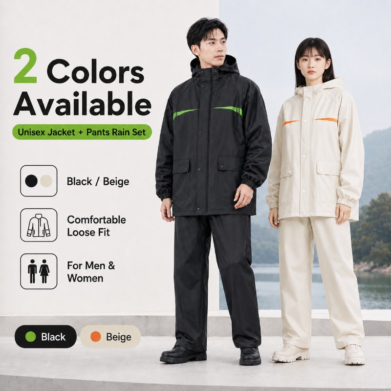Unisex 2-Piece Waterproof Cycl - Cycling Commute In Rain recensione e prezzo