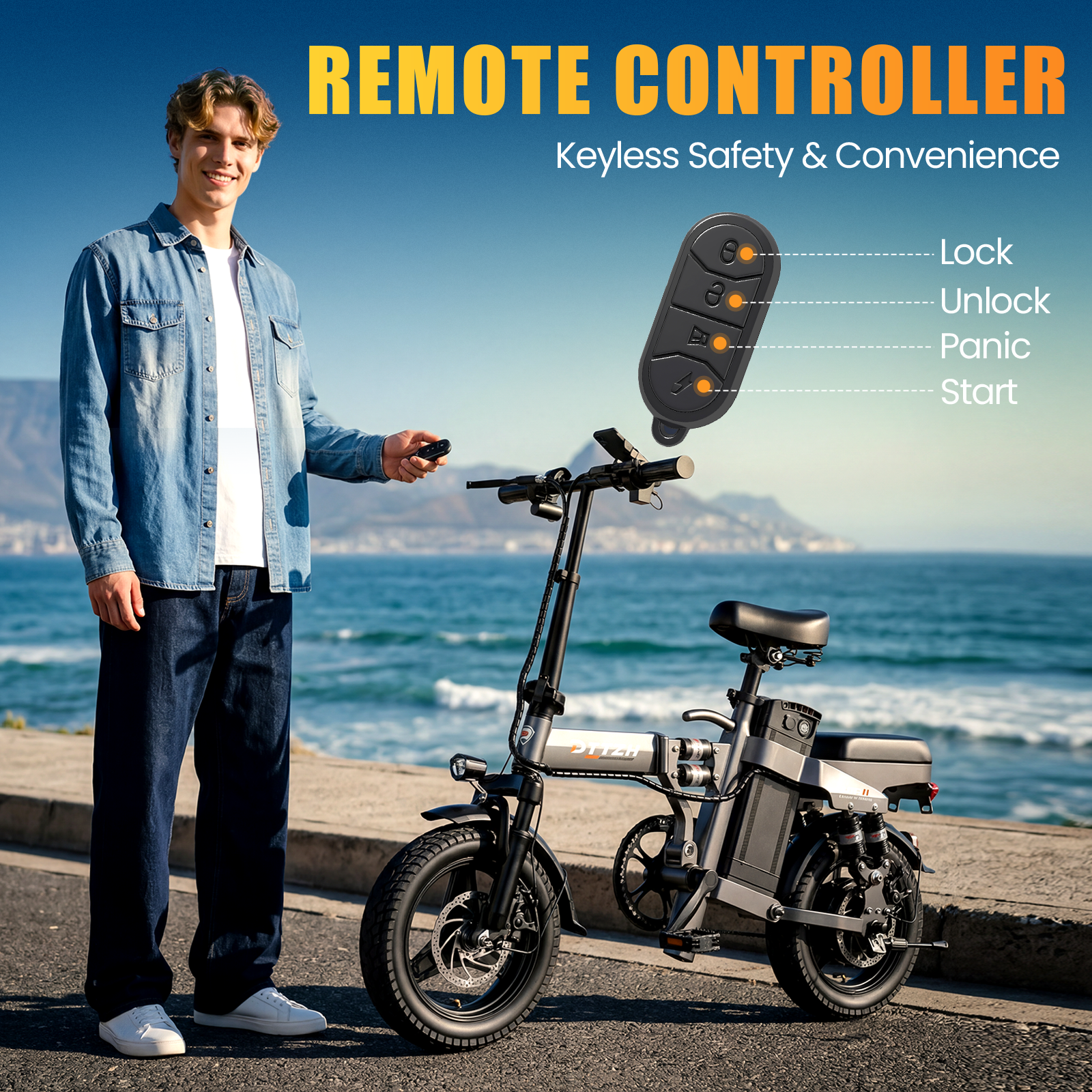 DTTZH A12 Foldable Electric Bi - Commuter Biking recensione e prezzo
