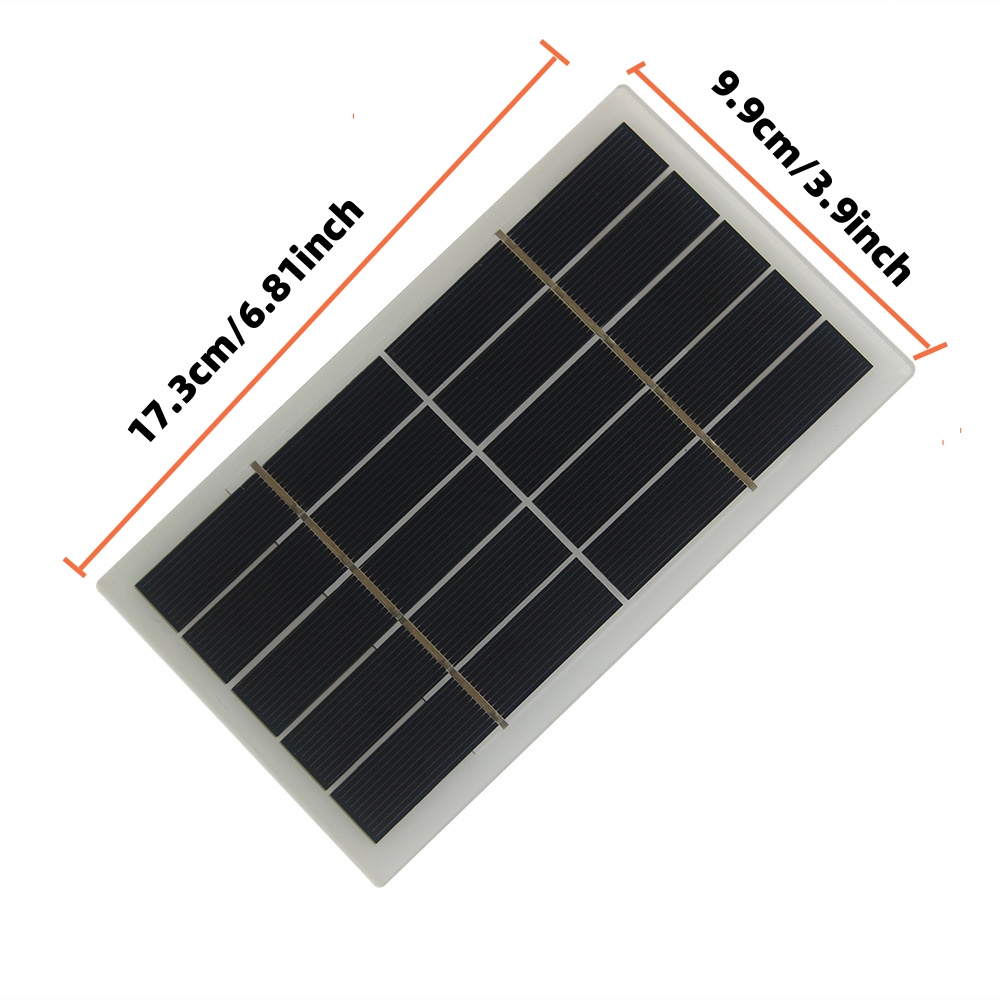 Wholesale Mini Solar Panel 5V  - Usb Charger Dynamo recensione e prezzo