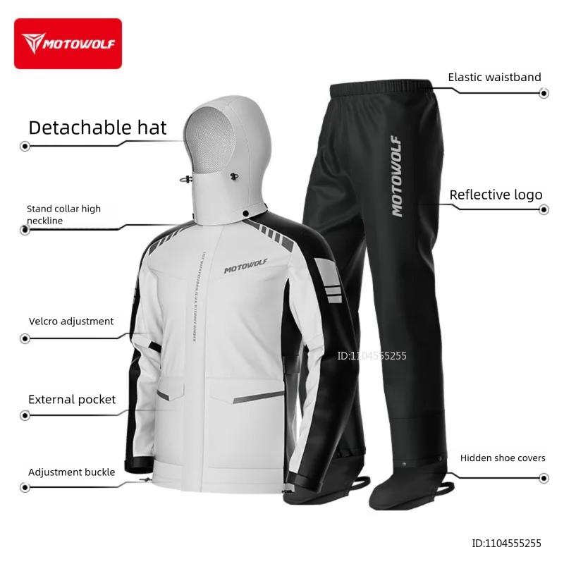 Rain Suit Motorcycle Rainwear  - Cycling Commute In Rain recensione e prezzo
