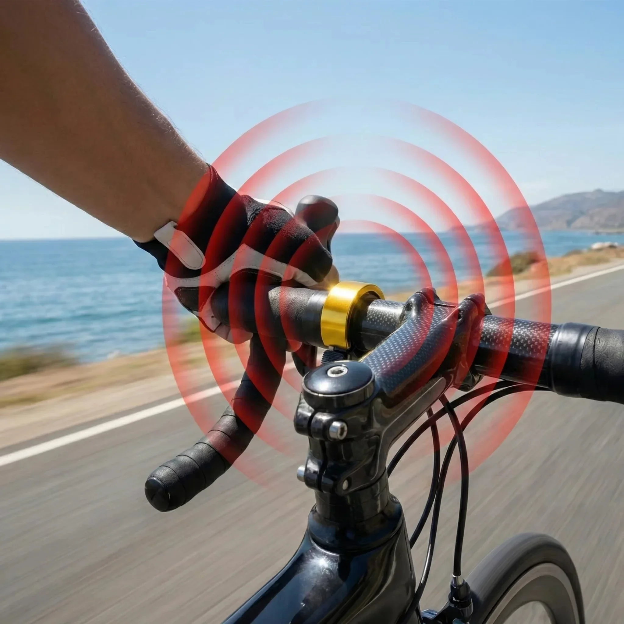 Bicycle Bell MTB Bicycle Horn  - Bell Handlebar Ring recensione e prezzo