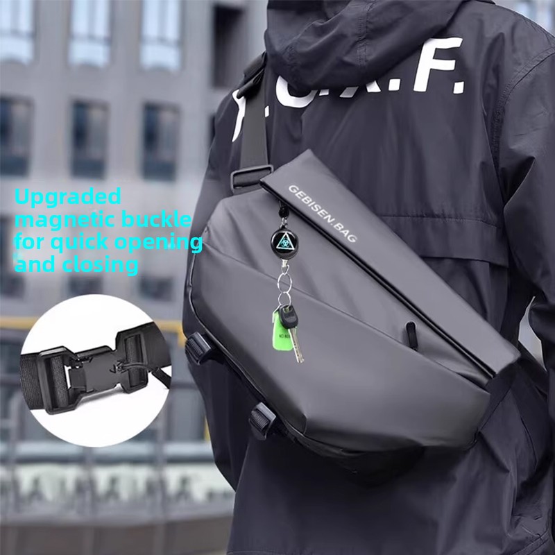 Magnetic Buckle Men Crossbody  - Cycling For Commute recensione e prezzo