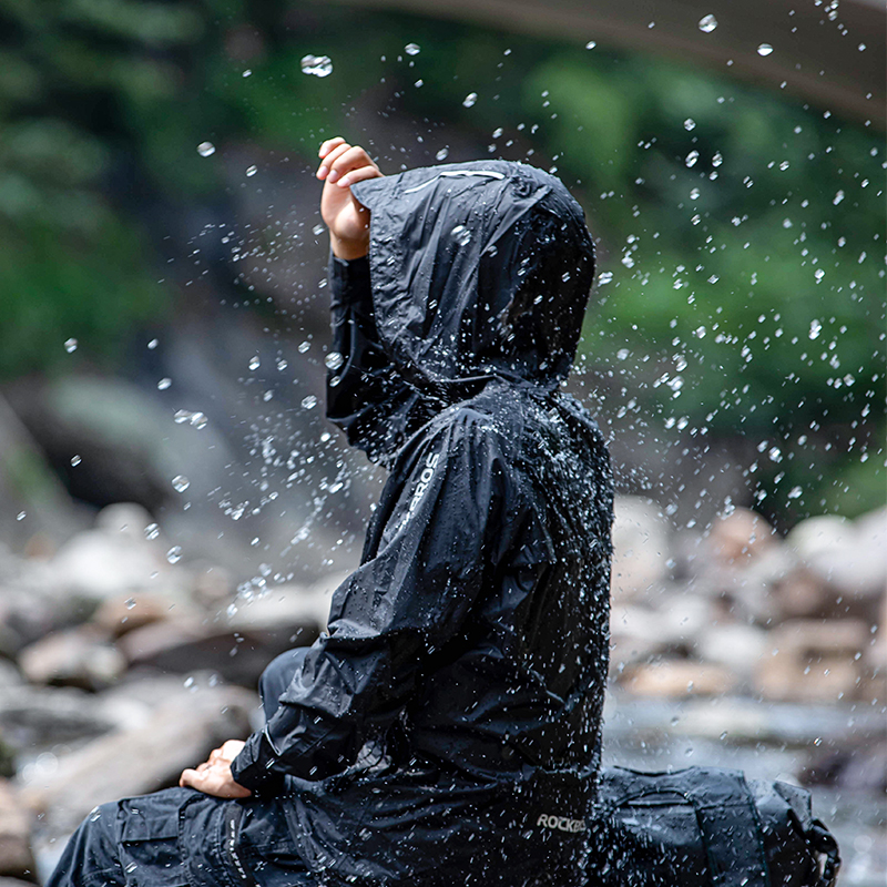 ROCKBROS Waterproof Cycling Ra - Cycling Rain Jacket Commute recensione e prezzo