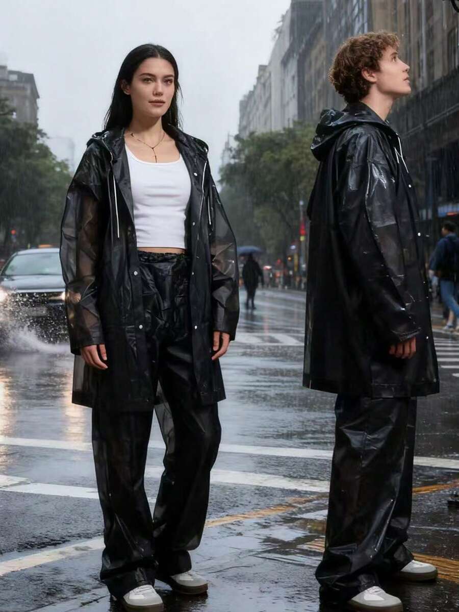 2pcs Unisex full-body rain sui - Cycling Commute In Rain recensione e prezzo