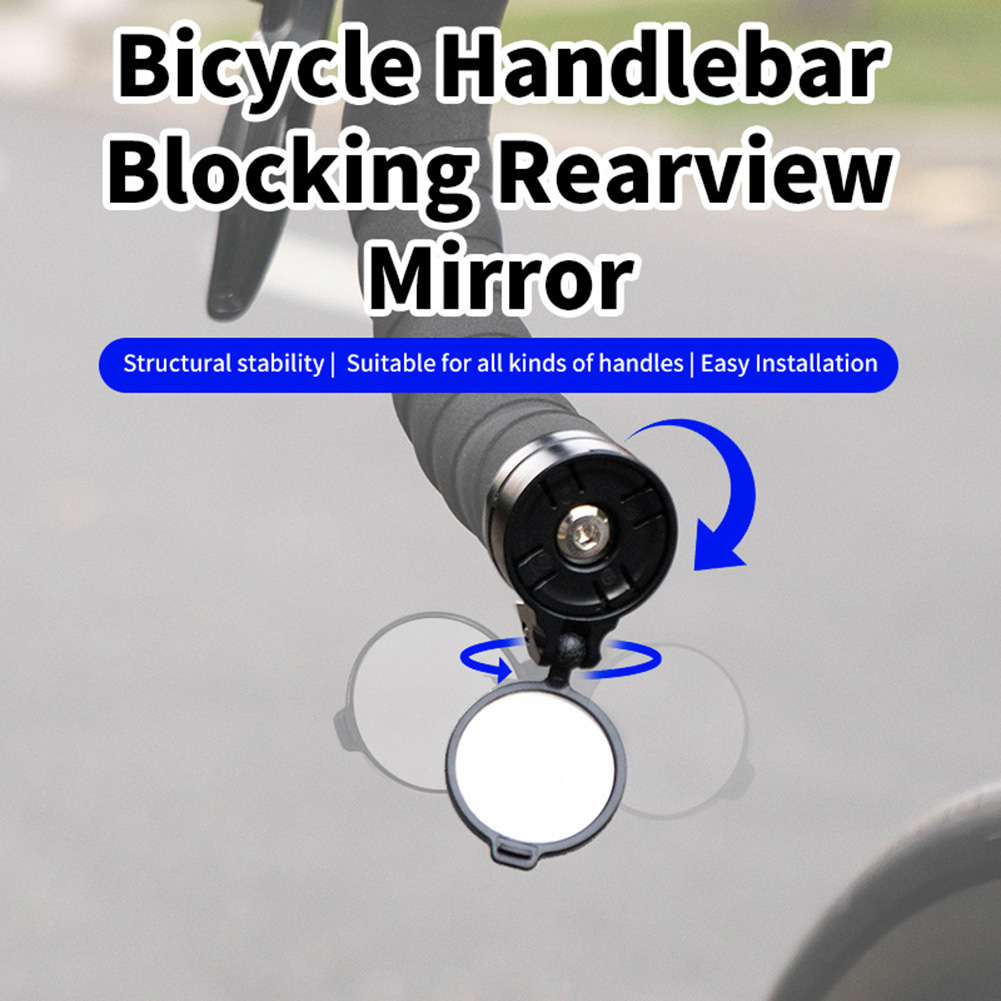 1-5PCS Bicycle Rearview Mirror - Mirror Handlebar Convex recensione e prezzo