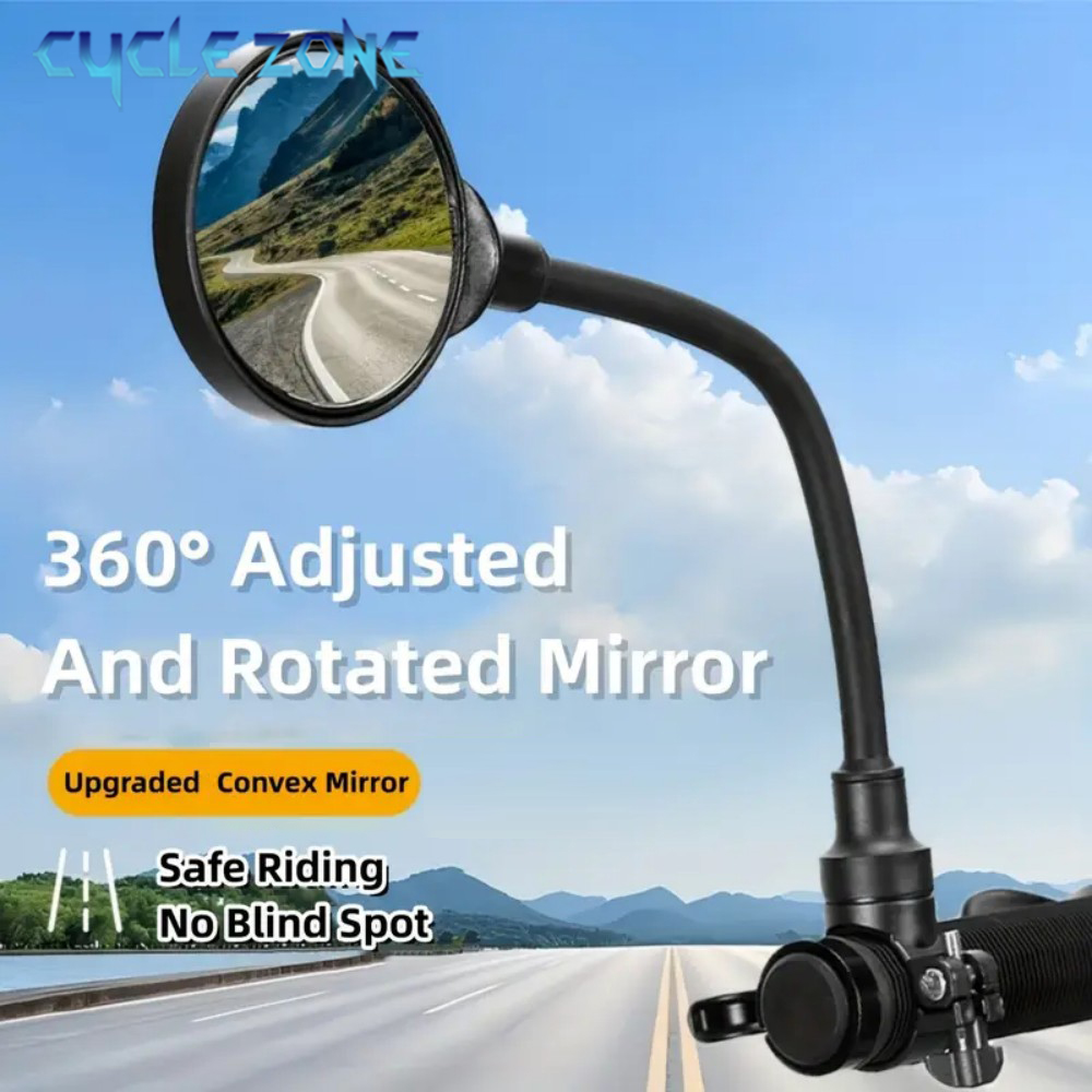 Bicycle Mirror Bike Handlebar  - Mirror Handlebar Convex recensione e prezzo