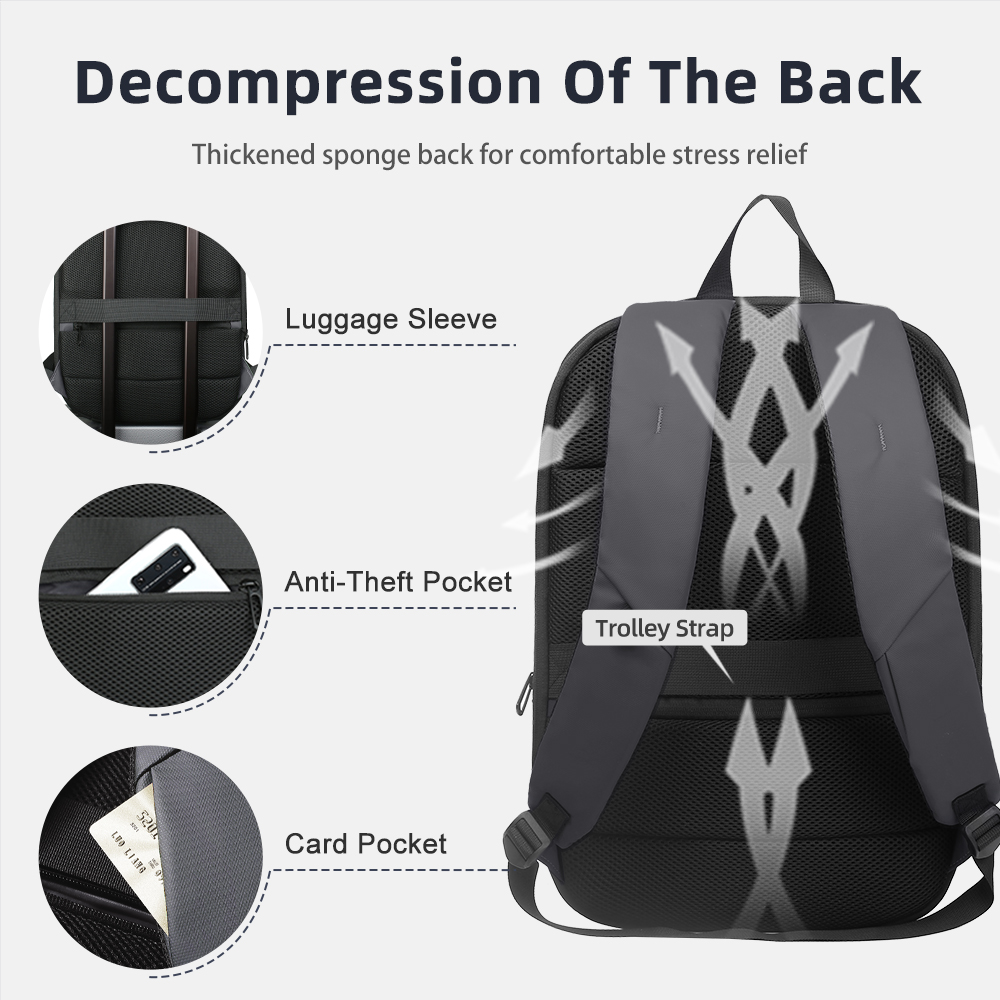 HK Business Backpack for Men 1 - Cycling Commuter Backpack recensione e prezzo