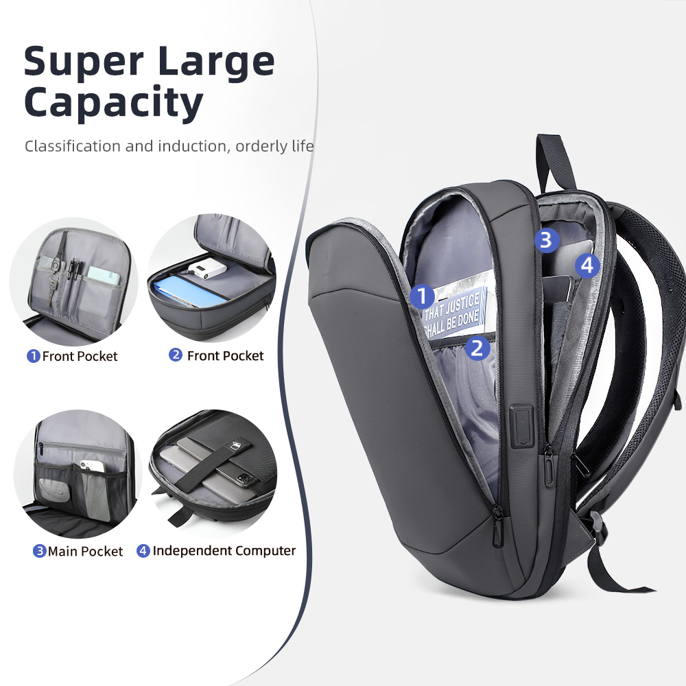 HK Business Backpack for Men 1 - Cycling Commuter Backpack recensione e prezzo