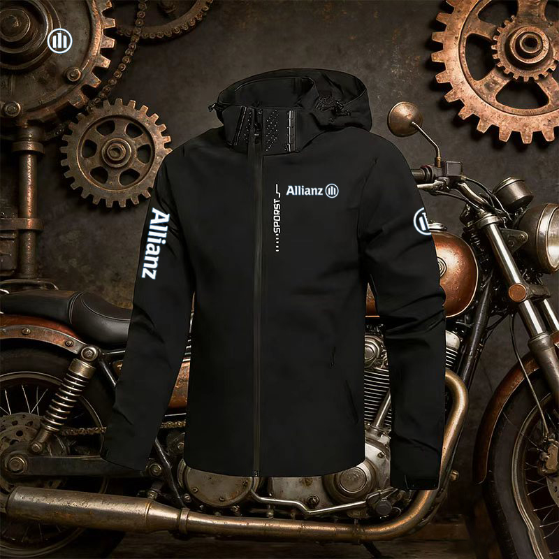 2026 Allianz Logo Men's Outdoo - Cycling Rain Jacket Commute recensione e prezzo