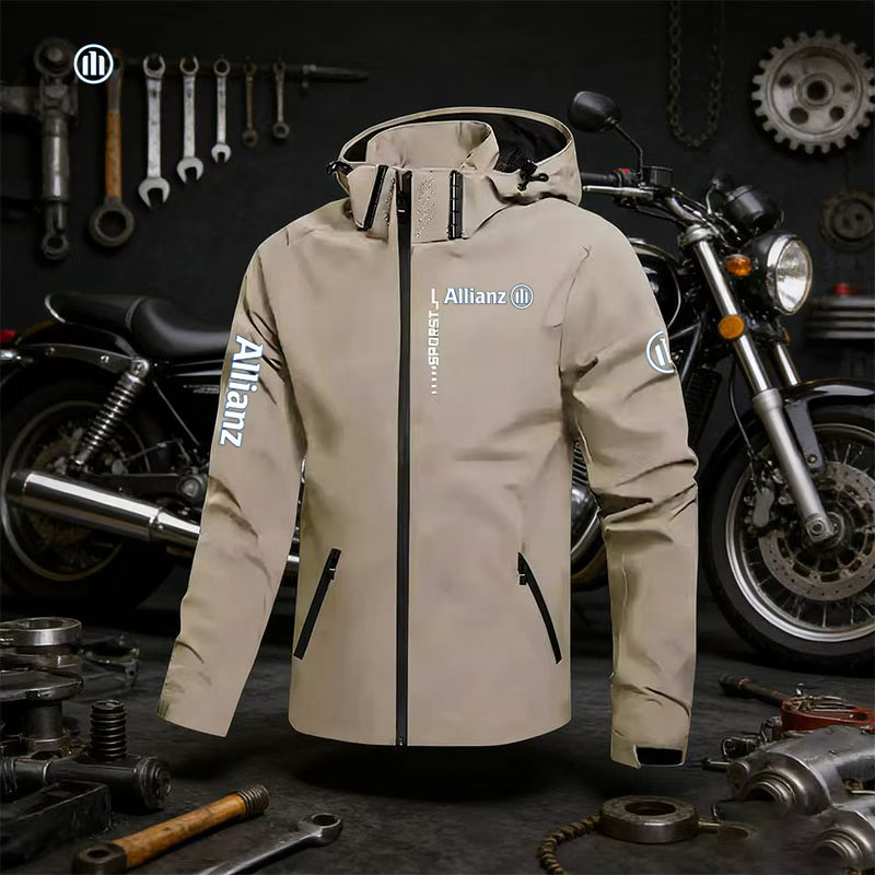 2026 Allianz Logo Men's Outdoo - Cycling Rain Jacket Commute recensione e prezzo