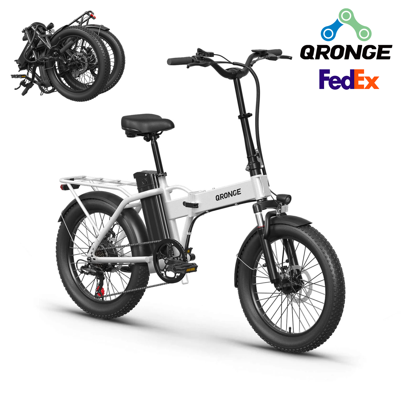 QRONGE Waterfall Folding Elect - Commuter Biking recensione e prezzo
